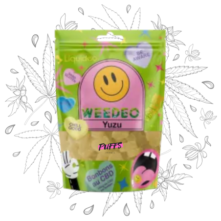 Bonbons Yuzu CBD x25 - Weedeo