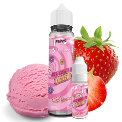 E-liquide Ice Cream Fraise - Wpuff / Liquideo