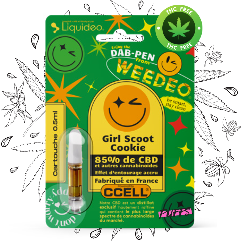 Dap-Pod Girl Scoot Cookie - Weedeo Liquideo