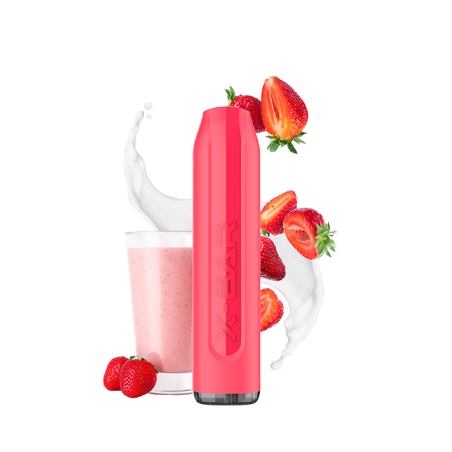 Puff Rechargeable Strawberry Milkshake - X-Bar 650 V2